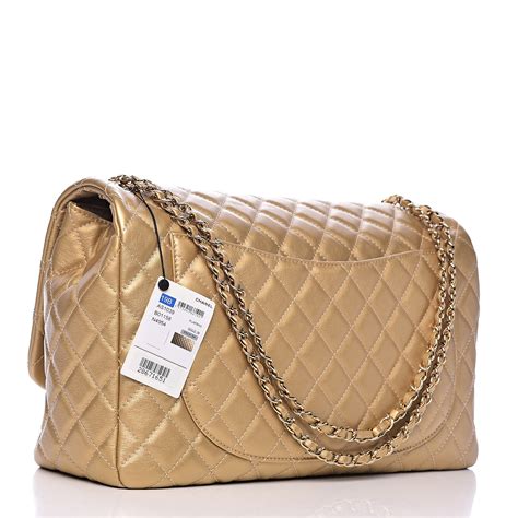 chanel xxl flap bag gold